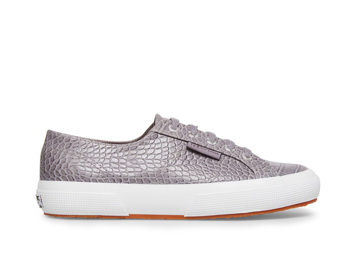 Zapatillas Superga Mujer Gris - 2750 Syntcrocodilew - 587923JYR